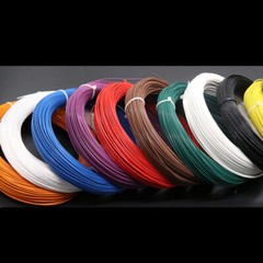 Stranded PTFE Silver Plated Copper Cable Wire FEP Cable 0.12mm²~10mm² 28/30AWG