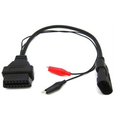 3 Pin to 16 Pin OBD2 Adapter Connector Diagnostic Cable for Fiat Alfa Lancia US