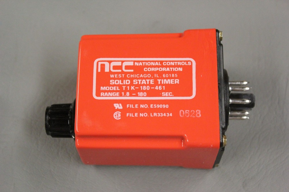 UNUSED NCC SOLID STATE TIMER T1K-180-461