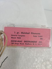 Vintage DETECTOR ELEMENTS, Tungsten, Code 13-001, Mount 9225 (W)