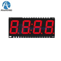HT16K33 LED Display Module 4 Digit 7 Segment 0.56 inch Time Clock Module I2C