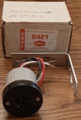UNUSED Tork 2421 Receptacle with Mounting Bracket