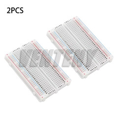 1-10Pcs 400 Tie Points Solderless PCB Breadboard Mini Universal Test Protoboard
