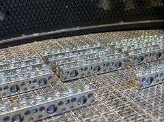 14 QTY! BULK LOT- Ilsco N8108 1/0-14 6-14 AL9CU Position Ground Bar