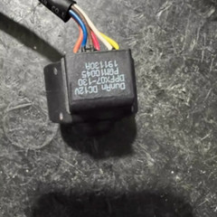 1PCS NEW FIT FOR Electronic expansion valve coil DPFX07-130 0.9M DC12V 17.4mm