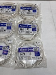 Electrical Romex SimPull 15 ft. 14/2 Indoor Wire/Copper NM-B Cable Qty 6