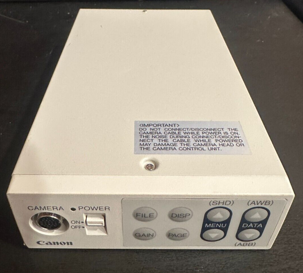 Toshiba Camera Control Unit For IK-HD5EM Used Working – AC Adapter Not Included