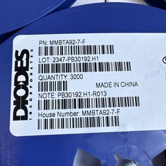 9000PCS MMBTA92-7-F MMBTA92 DIODES NEW Diodes Incorporated 3 Rolls 3000 Per Roll