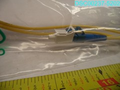 QTY=6: Cable Associates 95220228001M LC-SC SMXB Simplex 2.0MM 1 Meter