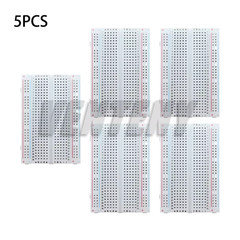 1-10Pcs 400 Tie Points Solderless PCB Breadboard Mini Universal Test Protoboard