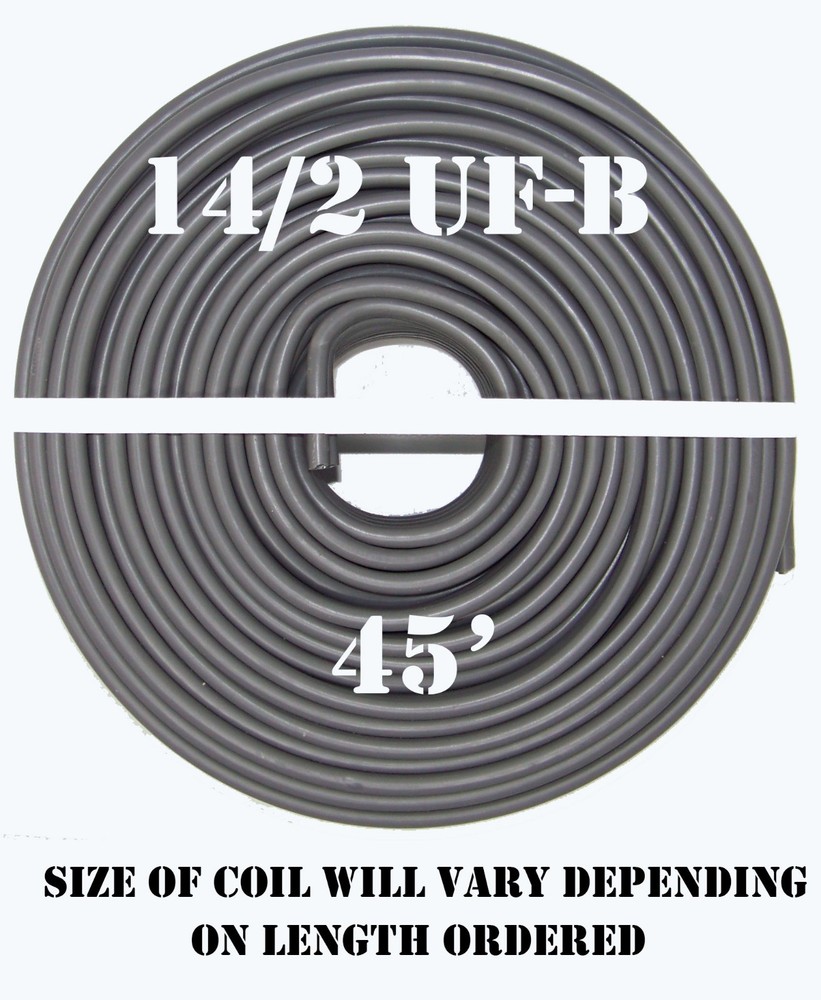14/2 UF-B x 45′ Southwire Underground Feeder Cable