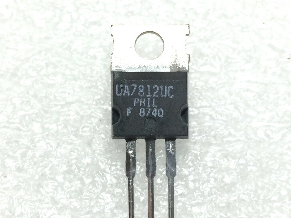 UA7812UC PHILIPS 3 Terminal Positive Voltage Regulators 10 PIECES