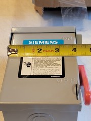 SIEMENS GNF321A 30A 240V Non Fused Disconnect. FreeShipL48