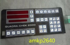 For Quadra Chek Check 2000 XY Digital Readout membrane keypad #am3