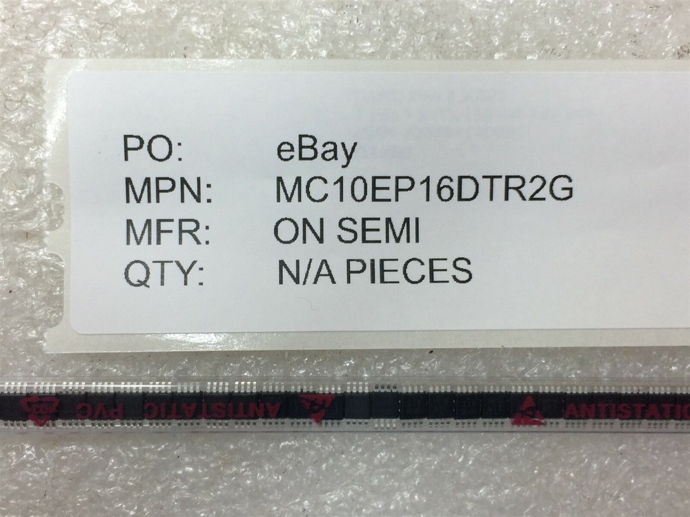 MC10EP16DTG ON SEMI MC10EP16DT IC RCVR/DRVR ECL DIFF 5V 8TSSOP ROHS 4 PIECES