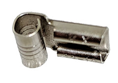 (Pack 6) 12-10 AWG Non-Insulated Female Flag Terminals – 0.250″ Tab