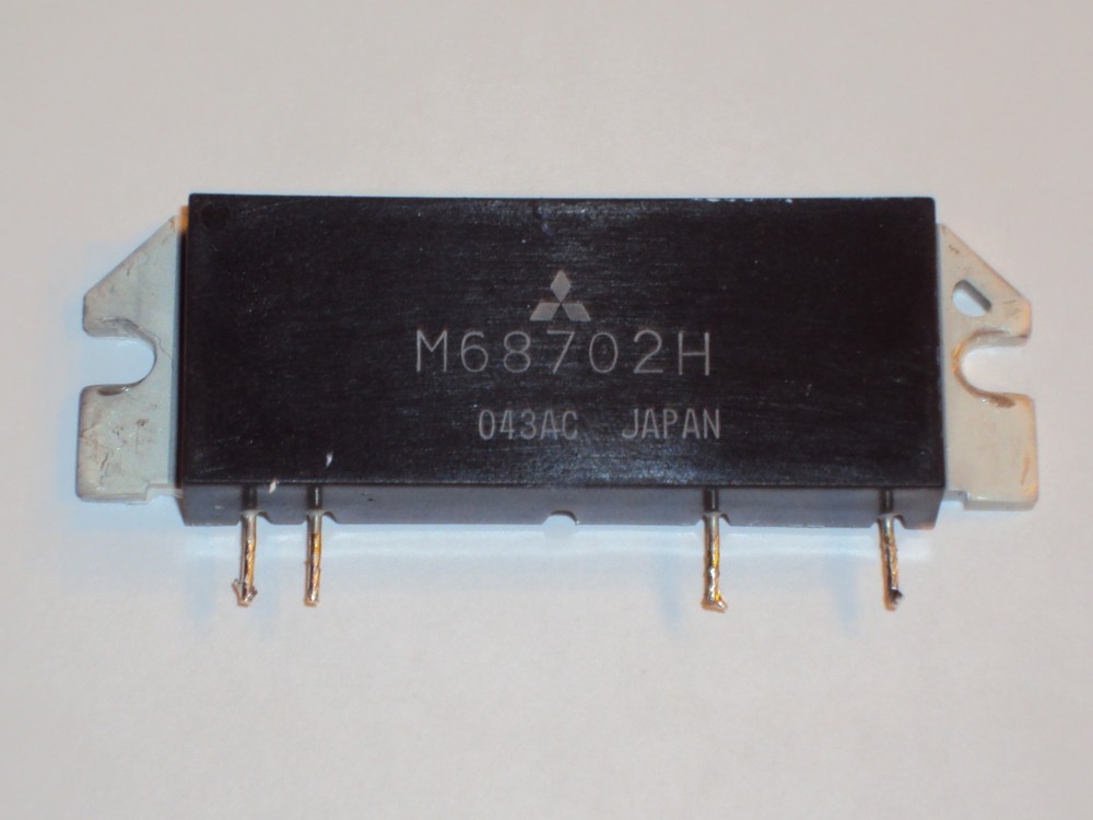 OEM MITSUBISHI RF MODULE M68702H 150 – 175 MHz 12.5V 60W