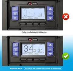 ⚠️Return 76-50248-00 AM LCD DISPLAY FOR CARRIER TRANSICOLD X4 7500 7300 6500