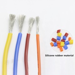 Flexible Silicone Wire Cable UL3239 14AWG to 30AWG Tinned Copper Multi-Colour