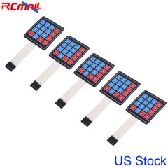 5pcs 4×4 Keypad Membrane Matrix Array Switch 16keys Keyboard Module US Stock