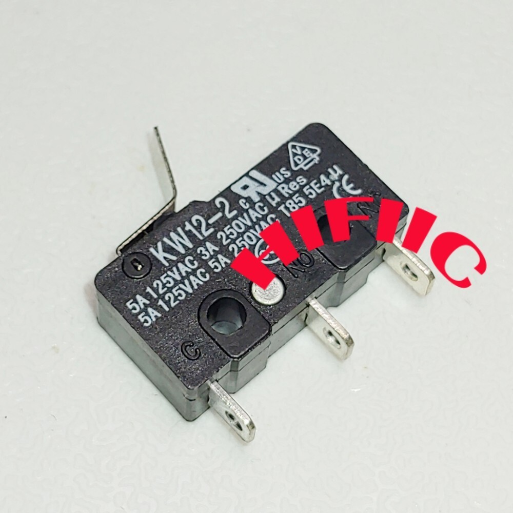2PCS/10PCS QIAOH KW12-2 Micro Limit Switch 2 Pins With Rod 5A/125VAC 3A/250VAC