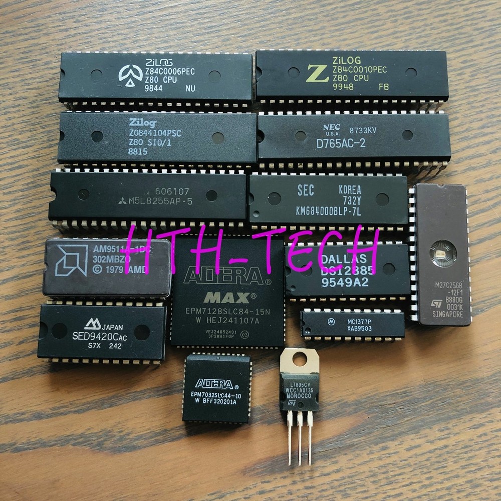 Z80 IC kit for Amstrad PCW8512 PCW9512 for DIY Microcomputer builders