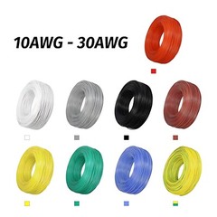 Flexible Soft Silicone Wire Cable 10/12/14/16/18/20/22/24/26/28/30 AWG UL3135