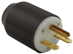 Arrow Hart 4731N, 125 VAC, 15 A, NEMA L5-15R, Locking Device Connector, 1 pc
