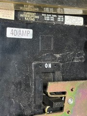 Square D PFA32040 40-Amp Bus Plug 3-P 3-W 250-V Circuit Breaker