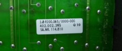 Arburg Rafi Control Keypad 114.810 / 114810 / 49.867 A / 49867A