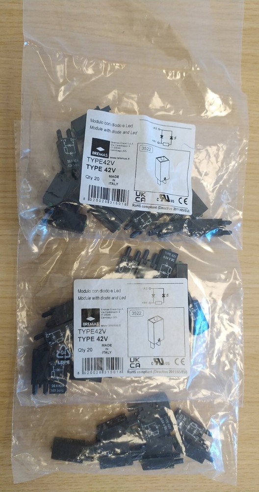 Elesta Relays SRD-SGR2-M03 (20 pieces) – Module for DIN rail socket SRD-SGR2