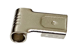(Pack 6) 12-10 AWG Non-Insulated Female Flag Terminals – 0.250″ Tab