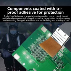 10S 36V 15A Li-Ion Battery Protection Board for Electric Scooter 18650 Battery