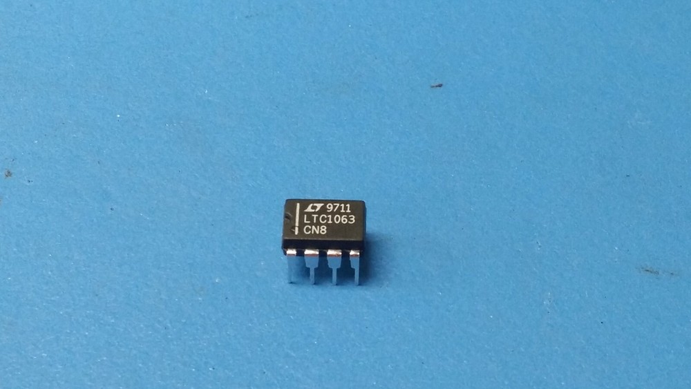(1 PC) LTC1063CN8 LT IC FILTER 50KHZ LOWPASS 8DIP