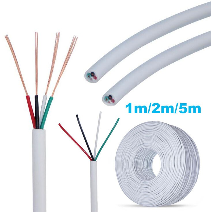 26AWG 28AWG 4 Pins PVC Cord Electrical Power Cable Wire for USB Fan LED Strip