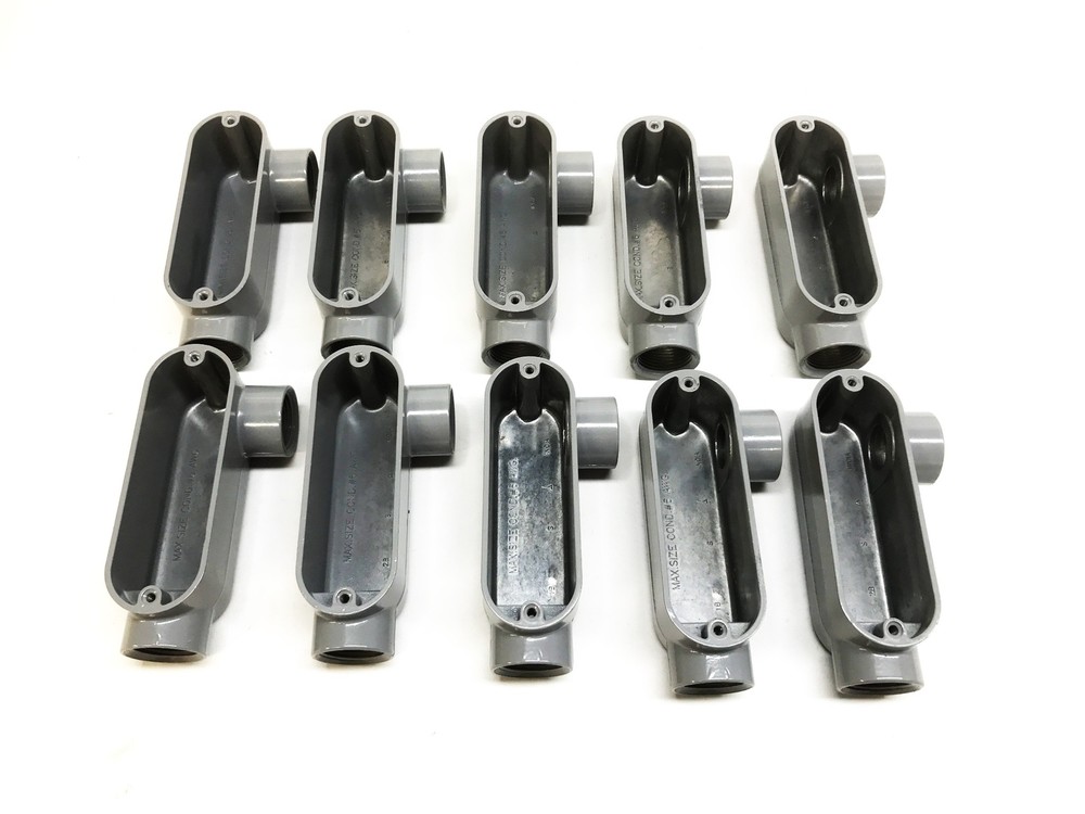Cooper Crouse-Hinds 3/4” Conduit Bodies LL25 [Lot of 10] NOS
