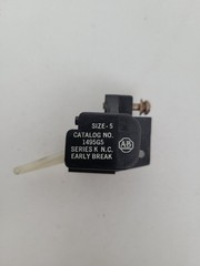 (Lot of 15) Bulletin 709 Allen-Bradley Assorted Size 0-5 Auxiliary Contactors