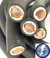2/0 TYPE W Generator Power Cables SET 5pc F/PIGTAIL (277/480V Wye, 480V Delta)