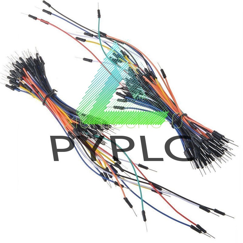 2pcs Male to Male 65pcs Solderless Breadboard Jumper Cable Wires For Arduino