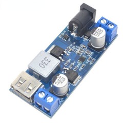 DC-DC 24V/12V To 5V 5A Step Down Power Supply Buck Converter USB Charging Module