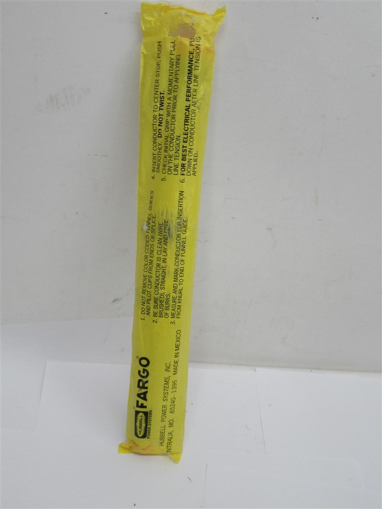 Hubbell / Fargo GL-409A , Automatic Splice , Full Tension , Pink