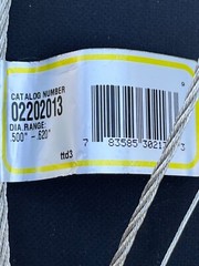 HUBBELL WIRING DEVICE-KELLEMS 02202013 Cable Support Grip,Single,Lace Closing 6D