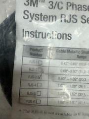 3M RJS-3 3/C Phase Rejacketing System RJS Series 4′ (1,22m) Long *Free Shipping*