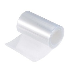 Battery Wrap 95mm Flat 10ft PVC Heat Shrink Tube Wraps Clear