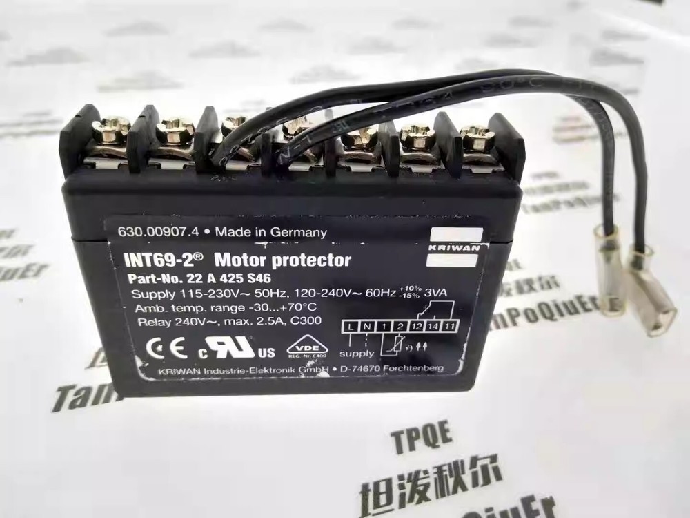 1pc KRIWAN INT69-2 22A425S46 Motor Protection Module
