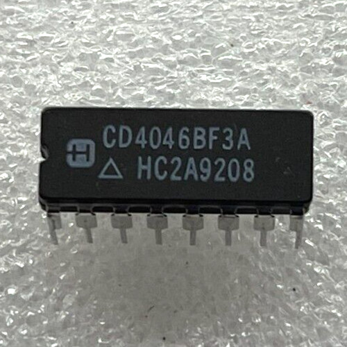 CD4046BF3A, HARRIS, CMOS Micropower phase locked loop