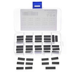 Bridgold 40pcs(20pcs 74HCxx+20pcs 74LSxx) Series Logic IC Assortment Kit