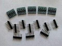 5 pcs Logic Level Shifter Converter Bi-Directional 5V 3.3V DC Module USA Seller