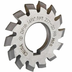 1Pcs Gear Cutter Select Size No.1 to 8 DP10 DP12 DP14 DP16 DP18 DP20 DP22 etc.