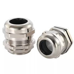 M12-M64 Brass Nickel Plated Metal Waterproof Cable Gland Compression Glands IP68